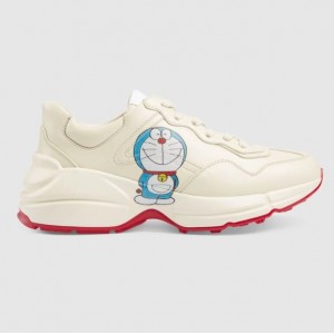 GUCCI×ドラえもん ウィメンズ スニーカー 655037 DRW00 9522