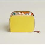 エルメス Silk'In Compact シルクイン コンパクト  財布 H084541CKAK