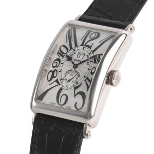 フランクミュラー ロングアイランド メンズ グランギシェ 自動巻き 1200S6GG