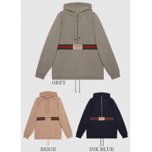 グッチ GUCCI ウェブ＆GUCCI ラベル付き スウェットシャツ 644656 XJC3W