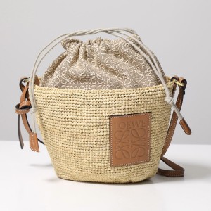 ロエベ かごバッグ POCHETTE DW ANAGR アナグラム ショルダーバッグ バスケット レディース A689C70X08 2435