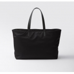 プラダ代引 Re-Nylon xサフィアーノレザー ラージ トートバッグ 1BG527_R064_F0002_V_OOO