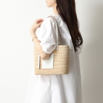ロエベ激安 SMALL SQUARE BASKET BAG トートバッグ スクエア バスケットバッグ レディース A223099X08 2163
