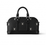 ルイヴィトン Louis Vuitton ショルダーバッグ レザー LVロゴ 黒 M24529