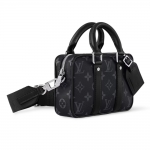 ルイヴィトンN品 LOUIS VUITTON ナノ・PVD 2WAYバッグ モノグラムエクリプス M82770