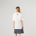 GUCCI代引 ロゴ オーバーサイズ コットン Tシャツ 457095 X5L89