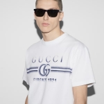 グッチ GUCCI プリント コットンジャージー Tシャツ 785345 XJGKJ