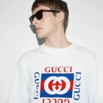 グッチ プリント コットンジャージー Tシャツ 784361 XJGKA