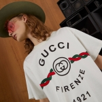 GUCCI グッチフィレンツェ1921 コットン Tシャツ 616036 XJD7T