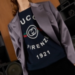 GUCCI グッチフィレンツェ1921 コットン Tシャツ 616036 XJD7T