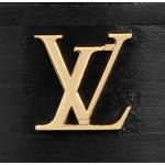 Louis Vuitton カーフレザー LVイニシャル ローファー 1A94XL 