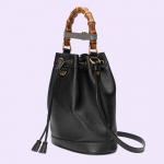 グッチ スモール バケット バッグ ブラック 724652 UAAAY 1092