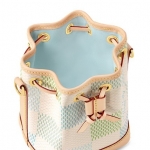ルイヴィトン LOUIS VUITTON ダミエリシャス ナノ・ノエ  巾着風バッグ ピスタチオ N40640