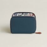 エルメス Silk'In Compact シルクイン コンパクト 財布 H084541CKAP