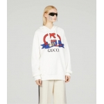 グッチ GUCCI 1921 プリント スウェットシャツ ホワイト 717427 XJFNI 9095