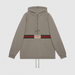 グッチ GUCCI ウェブ＆GUCCI ラベル付き スウェットシャツ 644656 XJC3W