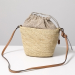 ロエベ かごバッグ POCHETTE DW ANAGR アナグラム ショルダーバッグ バスケット レディース A689C70X08 2435