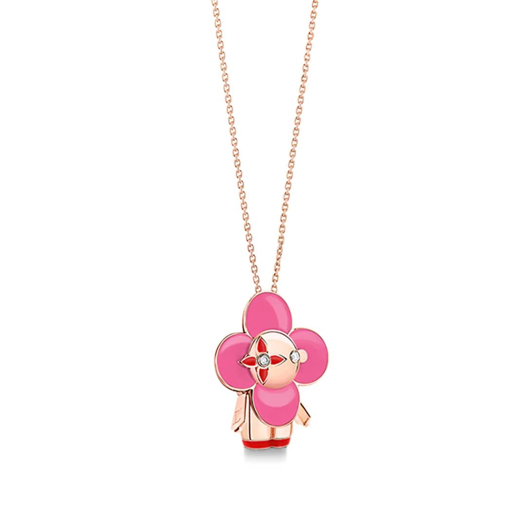 ルイヴィトン ペンダント ヴィヴィエンヌ LV クラフティ ネックレス Q93822