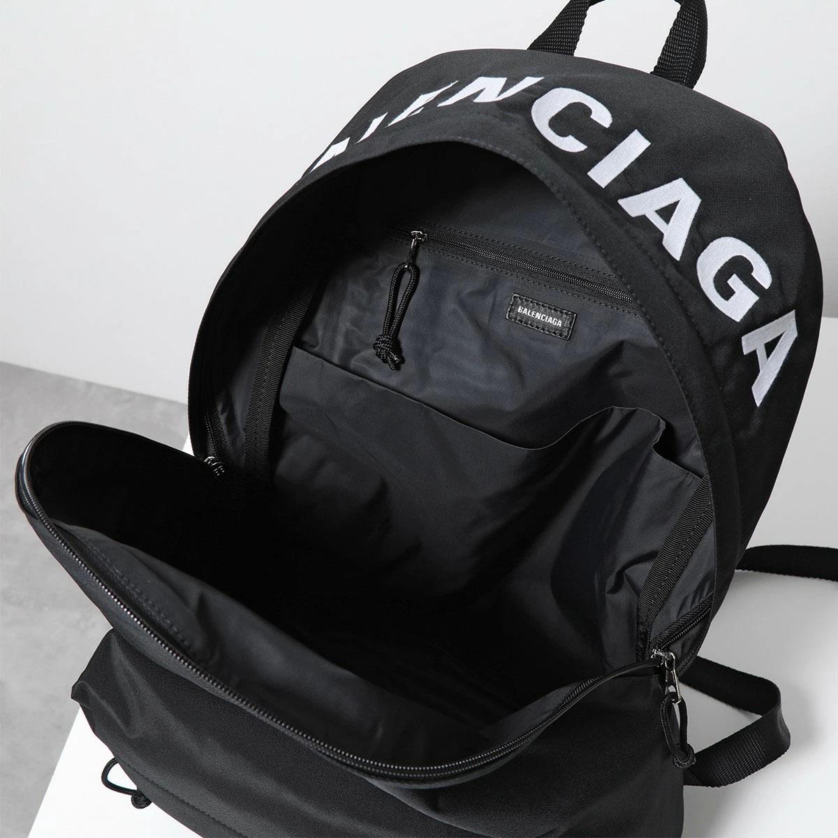 バレンシアガ バックパック WHEEL BACKPACK ウィール リュック ロゴ 刺繍 メンズ レディース507460 H853X 1060