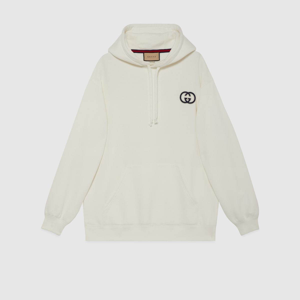 グッチ GUCCI コットン フーデッド スウェットシャツ 753595 XJFV9 9088