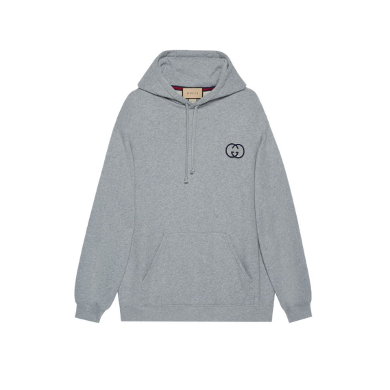 グッチ GUCCI コットンジャージー フーデッド スウェットシャツ 753595XJFWA1037