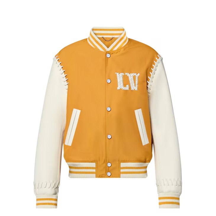 ルイヴィトン LV エンブロイダードバーシティブルゾン 1AFXDE
