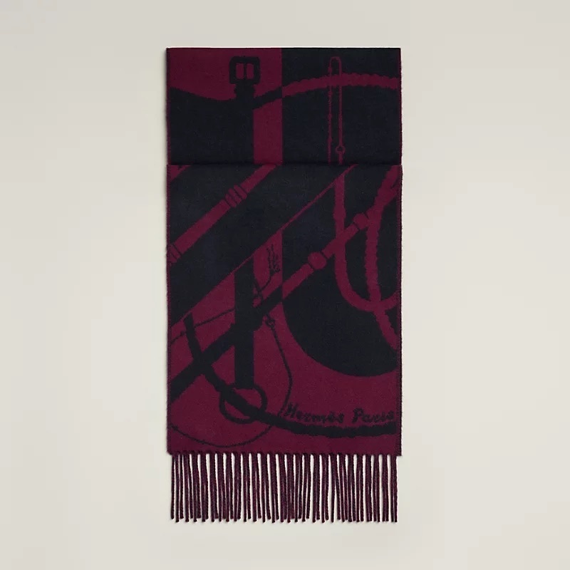 エルメス代引 HERMES クリック・クラック カシミヤ マフラー H394071T 04