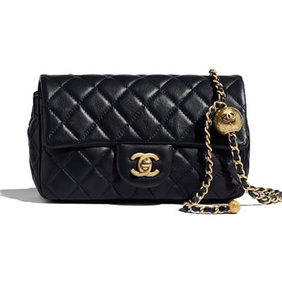 シャネル CHANEL マトラッセ ショルダーバッグ CCロゴ ブラック AS1787 B02916 94305