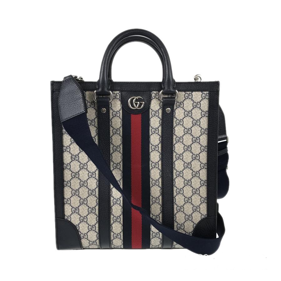 グッチ GUCCI GGスプリーム オフディア ミディアム 2WAY トートバッグ 724685