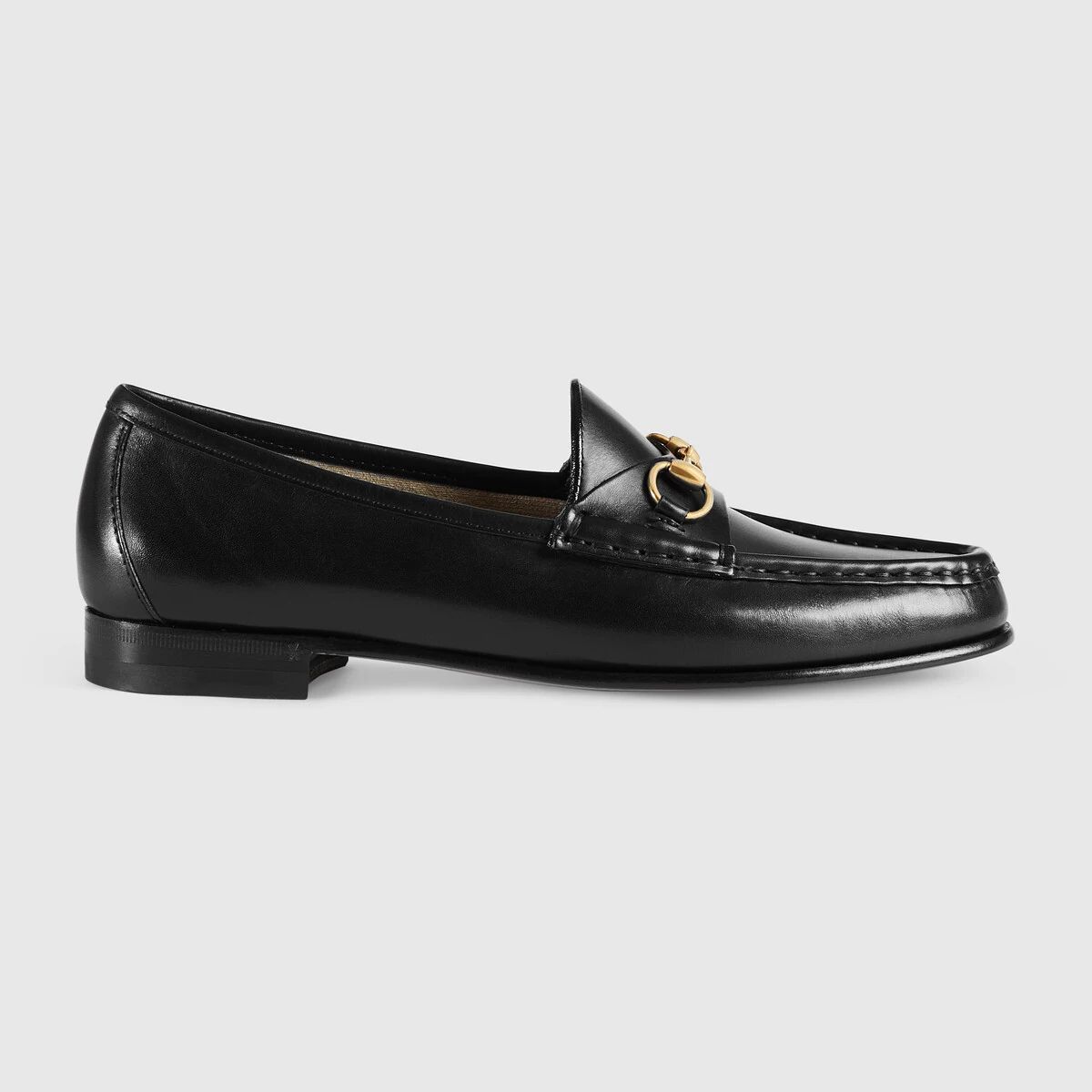 GUCCI 1953 ホースビット装飾 レディース エレガント ローファー 309701BLM001000