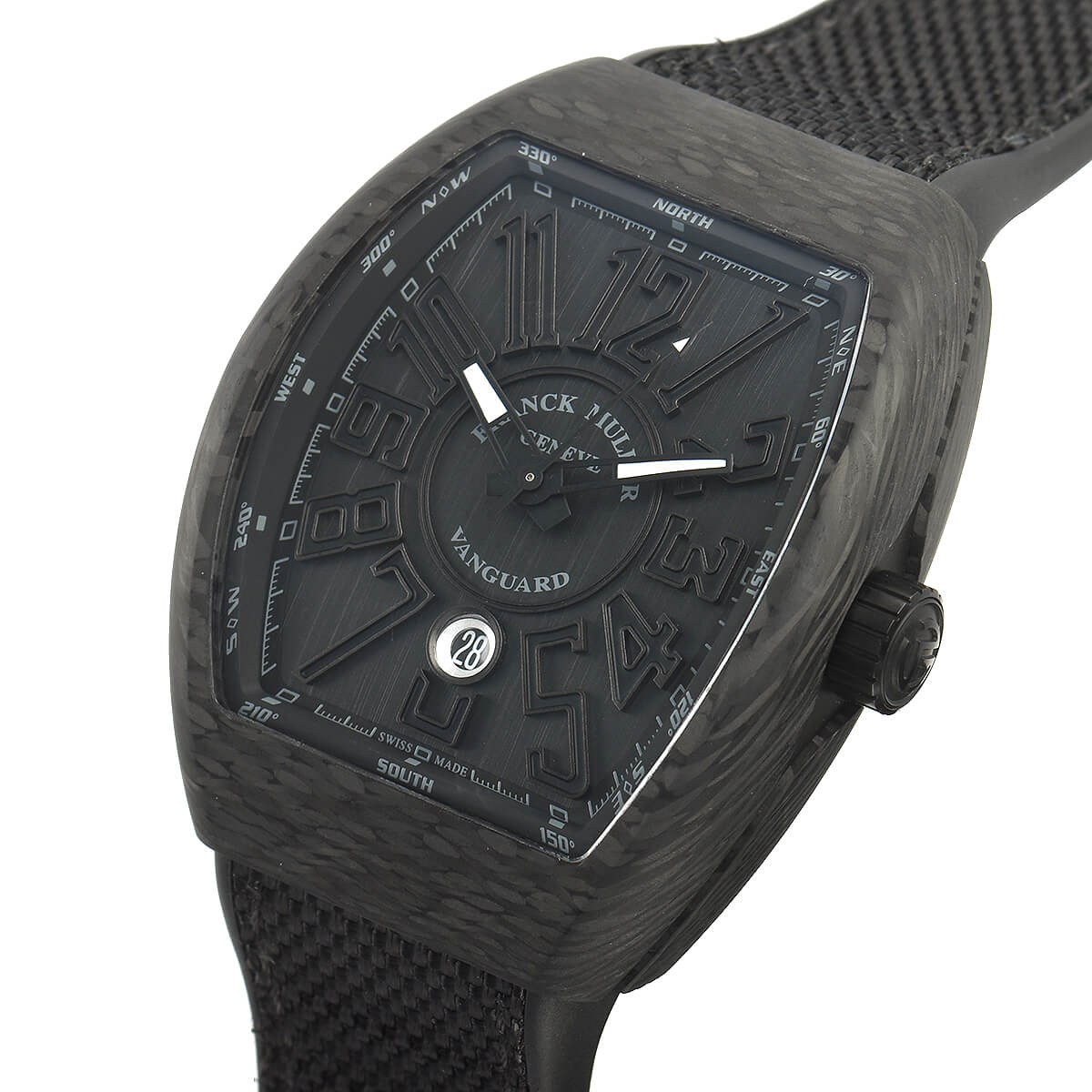 フランクミュラー ヴァンガード 動巻き メンズ V45SCDT CARBON NR
