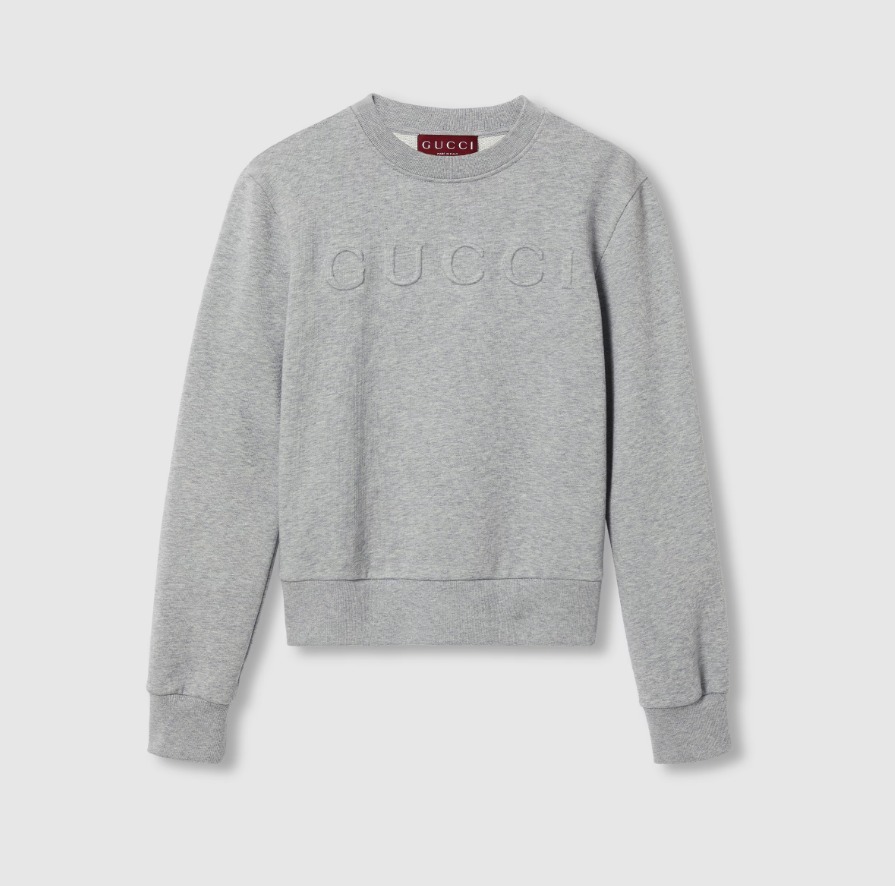 グッチ GUCCI レディース コットンジャージースウェットシャツ 785636 XJGLG 1160