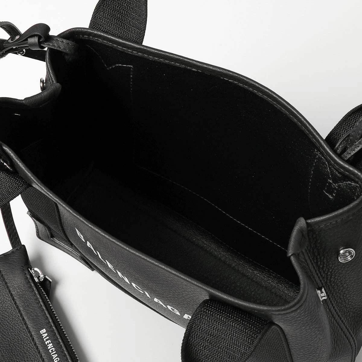 バレンシアガ NAVY CABAS XS AJ レザー トートバッグ 390346 D6WXN 1060