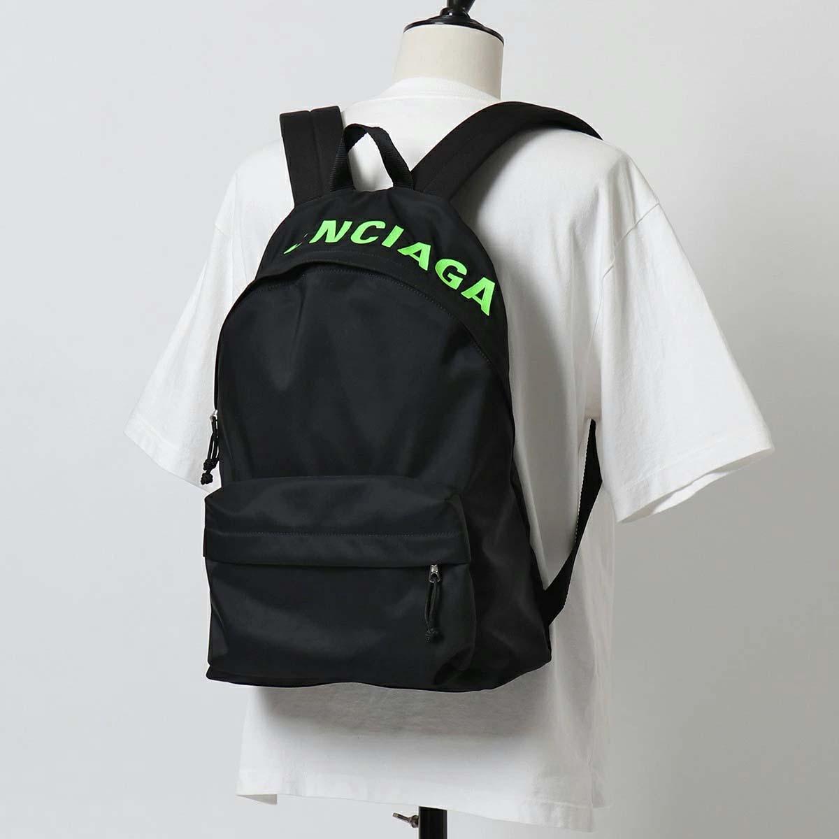 バレンシアガ バックパッ WHEEL BACKPACK リュックロゴ ナイロン 507460 H853X 1068