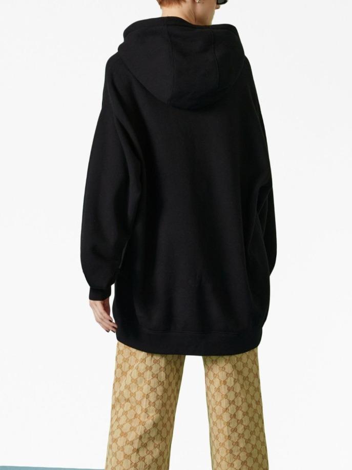 グッチ GUCCI コットンジャージー フーデッド スウェットシャツ 753595 XJFV9 1043