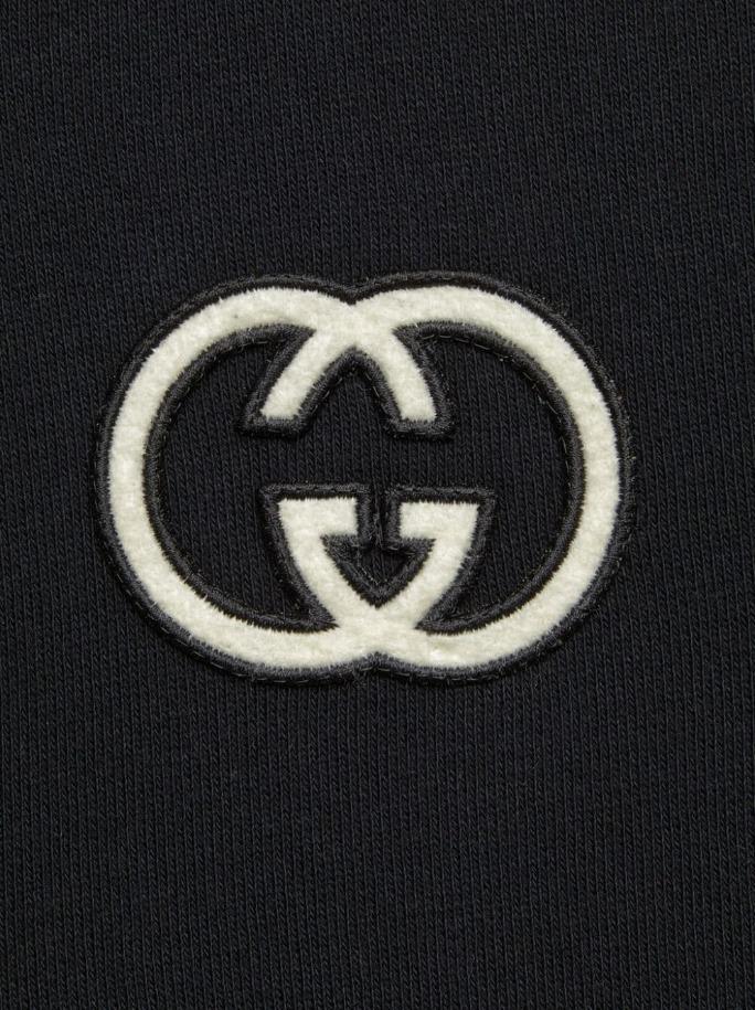 グッチ GUCCI コットンジャージー フーデッド スウェットシャツ 753595 XJFV9 1043