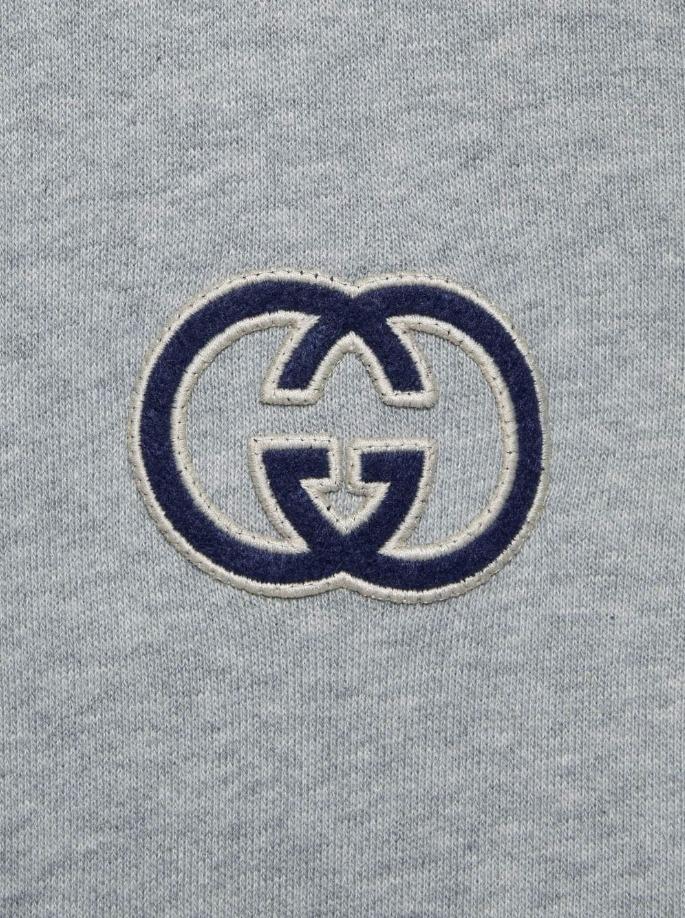 グッチ GUCCI コットンジャージー フーデッド スウェットシャツ 753595XJFWA1037