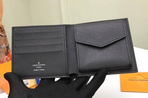 ルイヴィトン ダミエコバルト ポルトフォイユ・マルコNM 小銭入れ付 二つ折財布 N63351