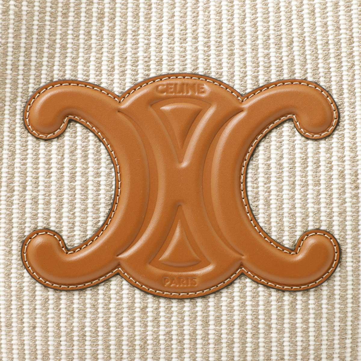 セリーヌ SMALL BUCKET CUIR TRIOMPHE ショルダーバッグ バケットバッグ ベージュ 11378 2fea 02bg