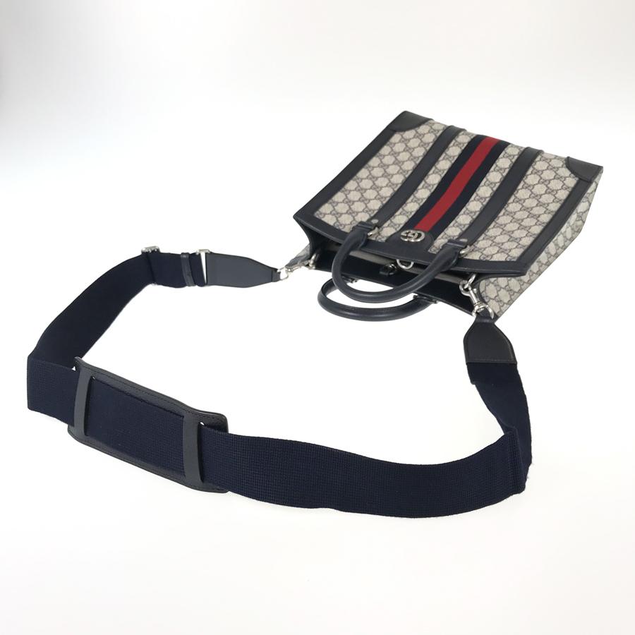 グッチ GUCCI GGスプリーム オフディア ミディアム 2WAY トートバッグ 724685