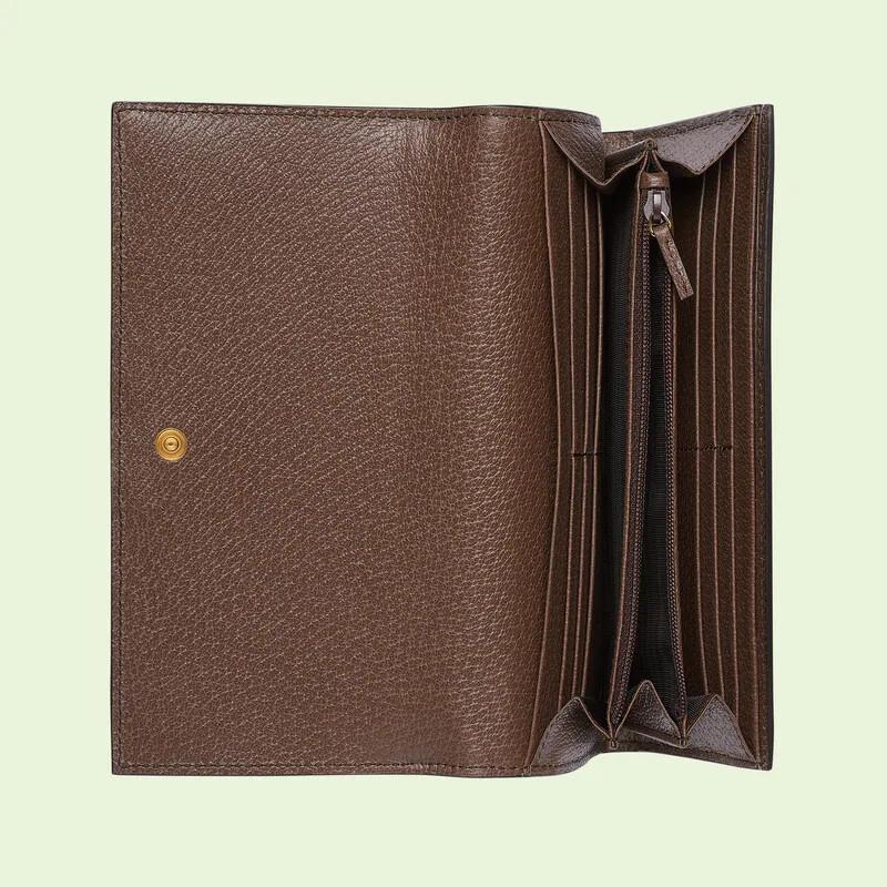 グッチ オフィディア GGモチーフ長財布 コンチネンタル 二つ折り長財布 523153 UKMDG 2570