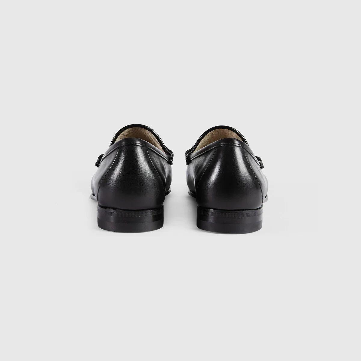 GUCCI 1953 ホースビット装飾 レディース エレガント ローファー 309701BLM001000