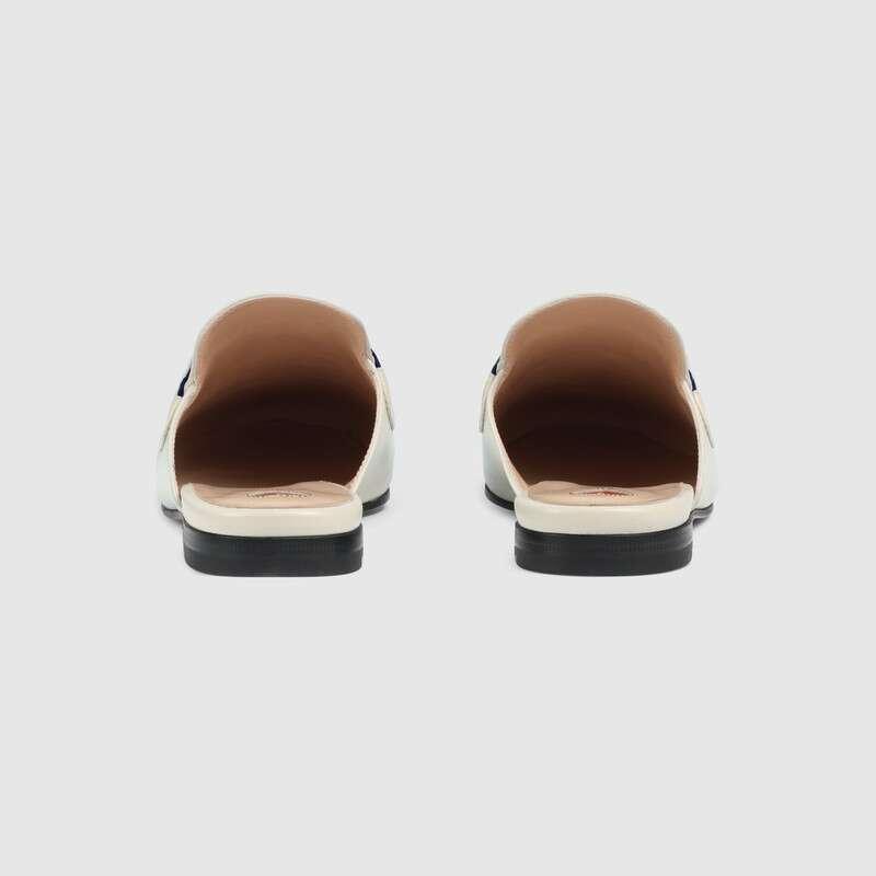 グッチ GUCCI Princetown*ウェブ＆ホースビット付き レザースリッパ 629084 CQXM0 9065