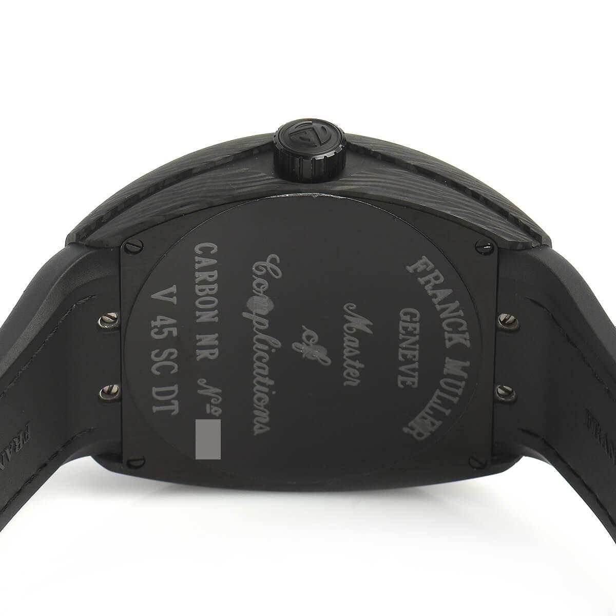 フランクミュラー ヴァンガード 動巻き メンズ V45SCDT CARBON NR