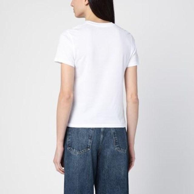 グッチ ロゴディテール ラウンドネック Tシャツ ホワイト 787299 XJGNW 9074