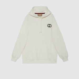 グッチ GUCCI コットン フーデッド スウェットシャツ 753595 XJFV9 9088