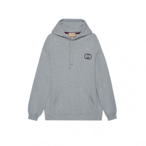 グッチ GUCCI コットンジャージー フーデッド スウェットシャツ 753595XJFWA1037