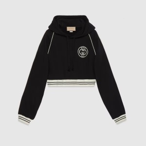 グッチ GUCCI コットンジャージー フーデッド スウェットシャツ 756592 XJFV7 1043