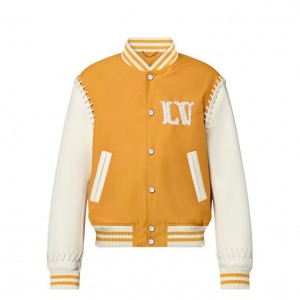 ルイヴィトン LV エンブロイダードバーシティブルゾン 1AFXDE