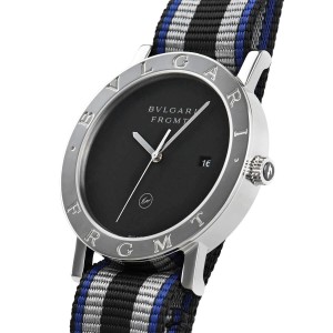 ブルガリ メンズ ブルガリ・ブルガリ FRAGMENTxBVLGARI 自動巻き SAP10357